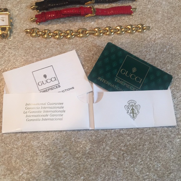 GUCCI VINTAGE INTERCHANGEABLE WATCH - Picture 6 of 8